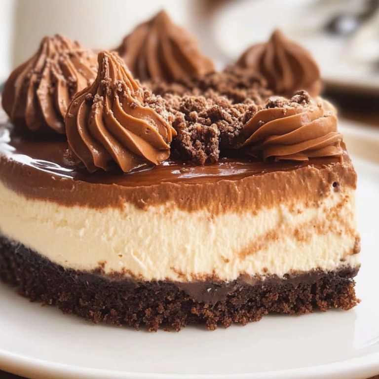 Nutella Swirl Cheesecake
