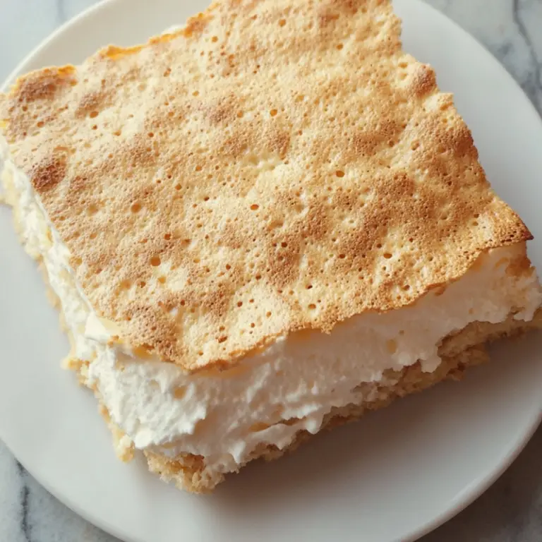 Nutty Meringue Delight