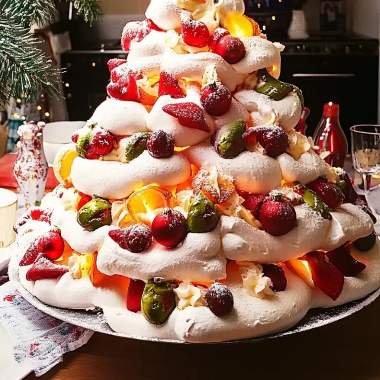 Pavlova Christmas Tree