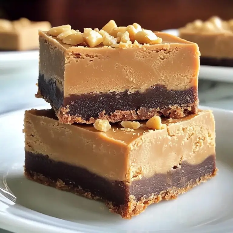 Peanut Butter Fudge Bars