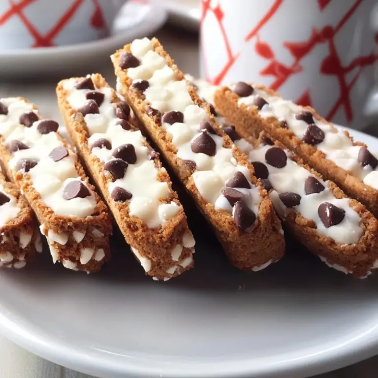 Peppermint Chip Biscotti