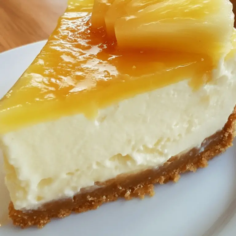 Pineapple Cheesecake