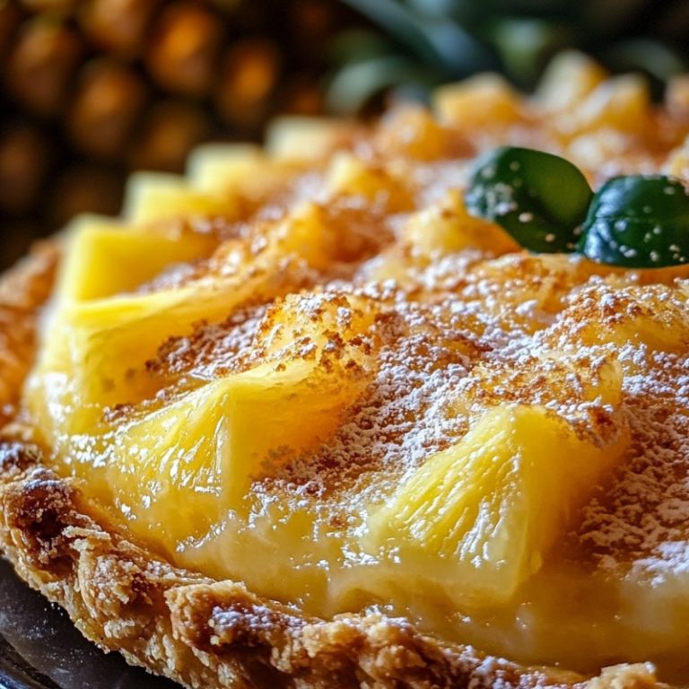 Pineapple Delight Pie