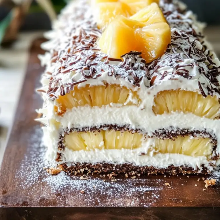 Pineapple Lamington Loaf