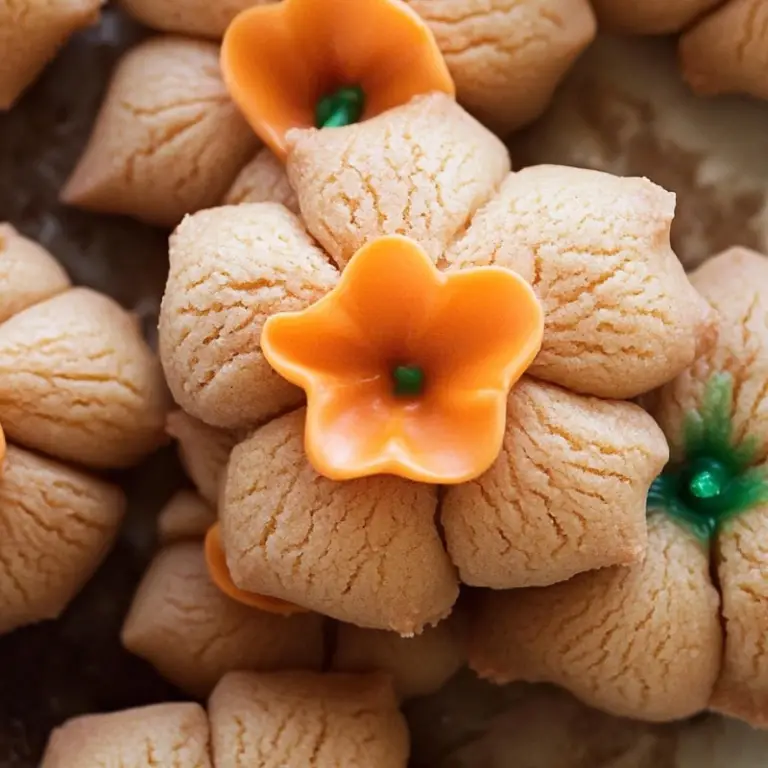 Pumpkin Blossom Cookies