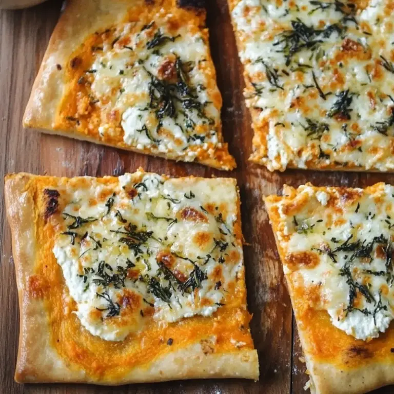 Pumpkin Ricotta Flatbread