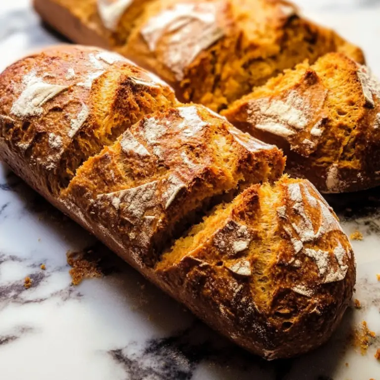 Pumpkin Spice Artisan Bread