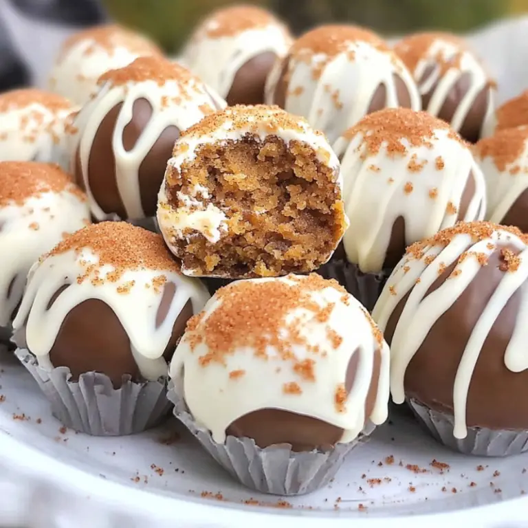 Pumpkin Spice Cake Balls