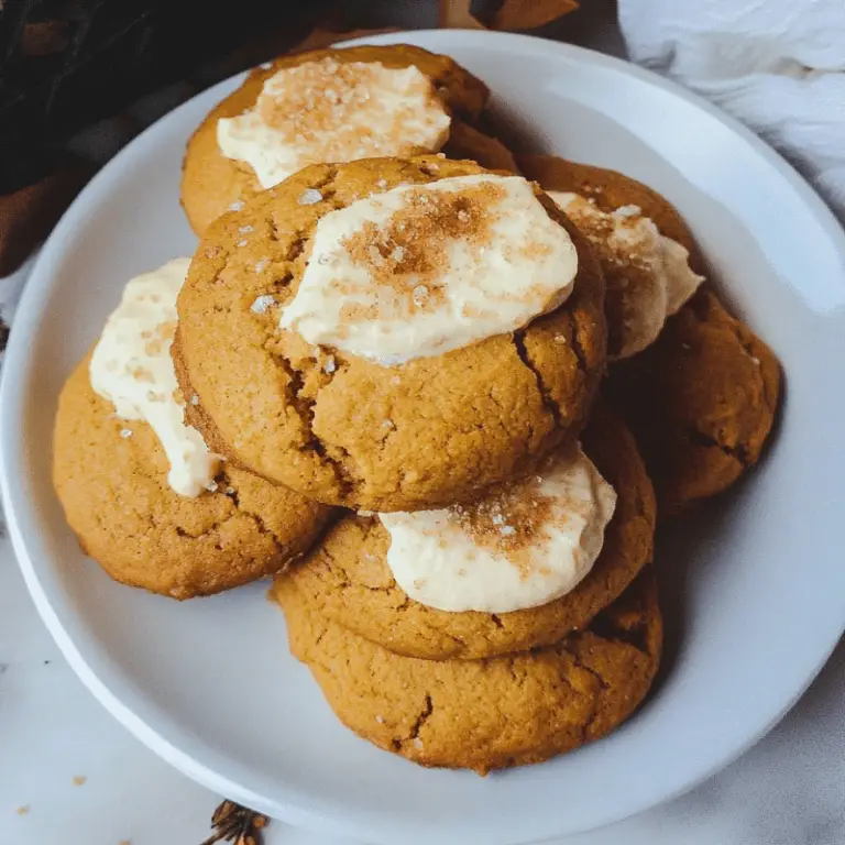 Pumpkin Spice Cheesecake Cookies