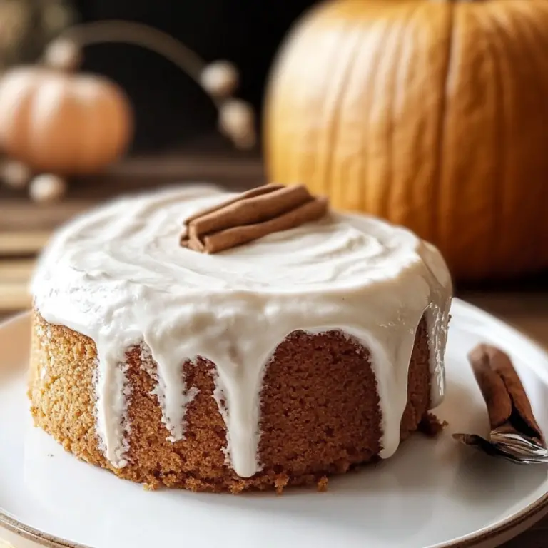 Pumpkin Spice Latte Cake