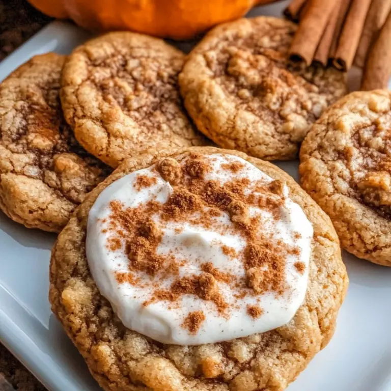 Pumpkin Spice Latte Coffee Cake Cookies