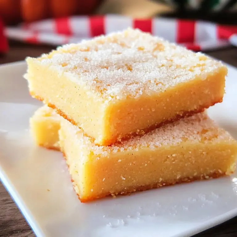 Pumpkin Sugar Bars