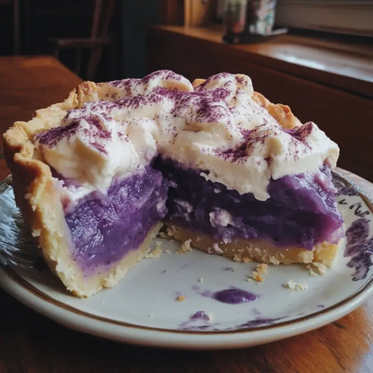 Purple Potato Pie
