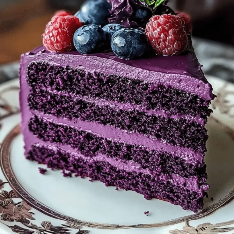 Purple Velvet Cake