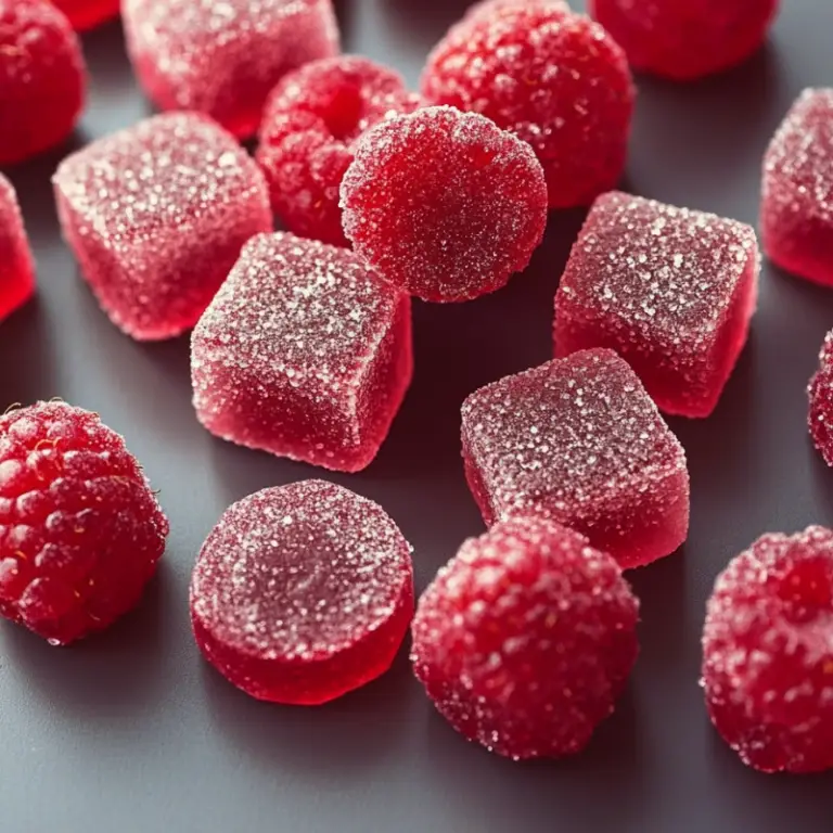 Raspberry Pectin Gummies