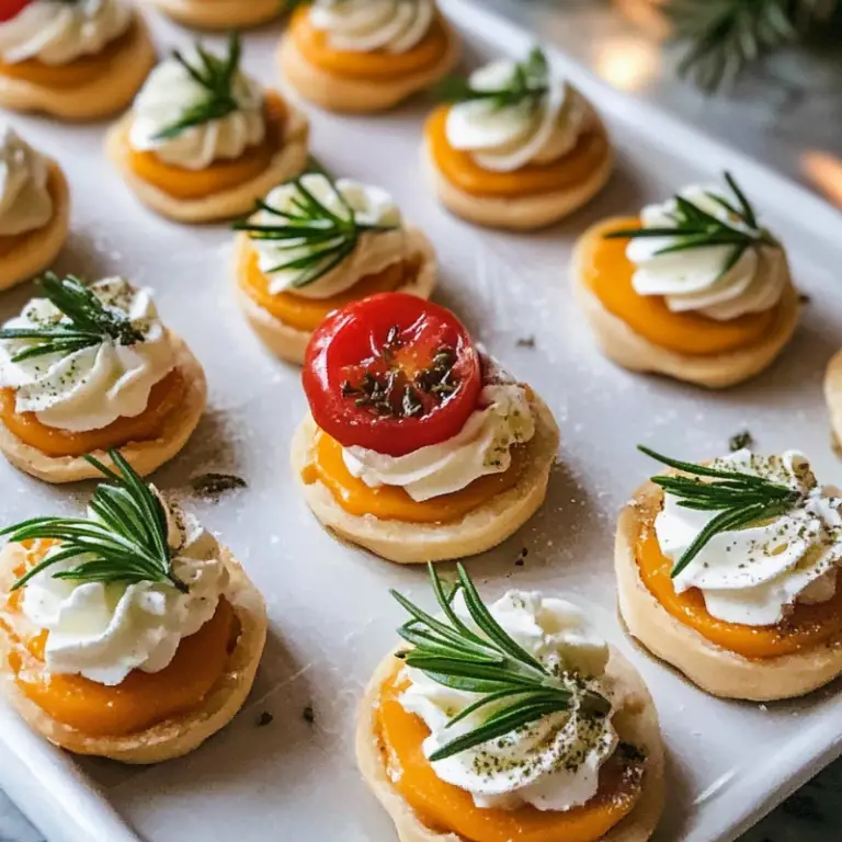 Rosemary Pumpkin Bites