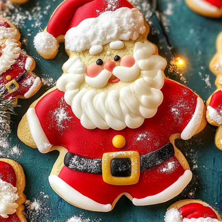 Santa Cookie Creations