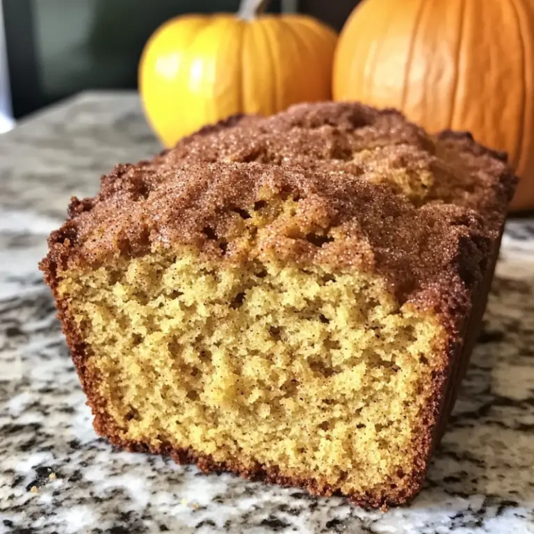 Snickerdoodle Pumpkin Bread