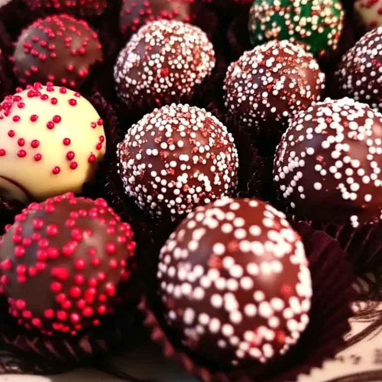 Spiced Chocolate Truffles