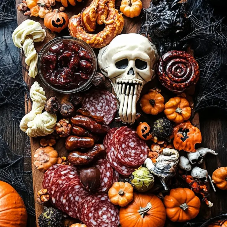 Spooky Halloween Charcuterie Board
