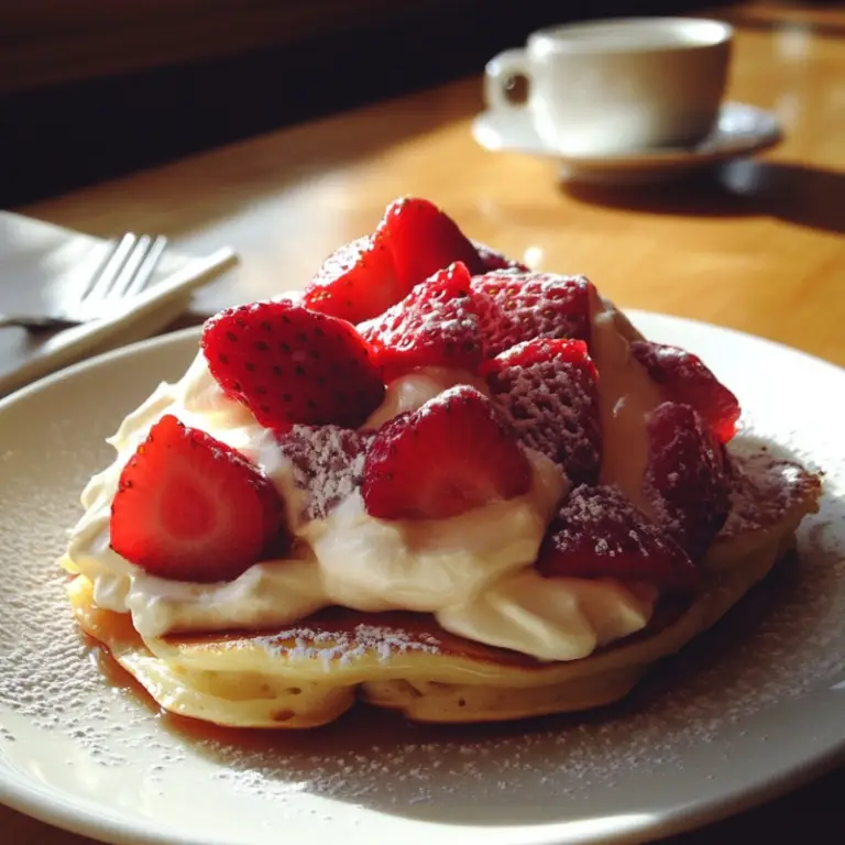Strawberry Pancake Delight