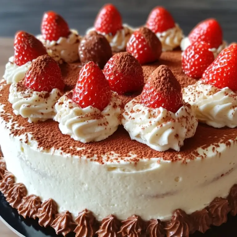 Tiramisu Leches Cake