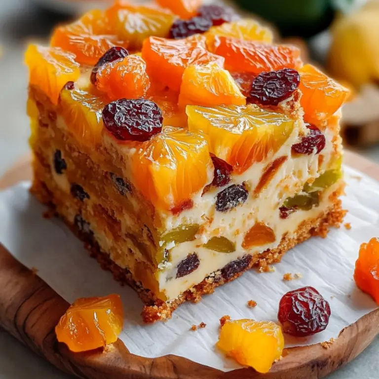 Tropical Twist Fruitcake