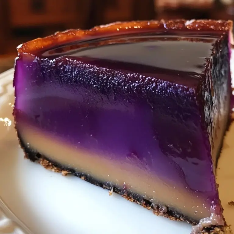 Ube Flan Cake