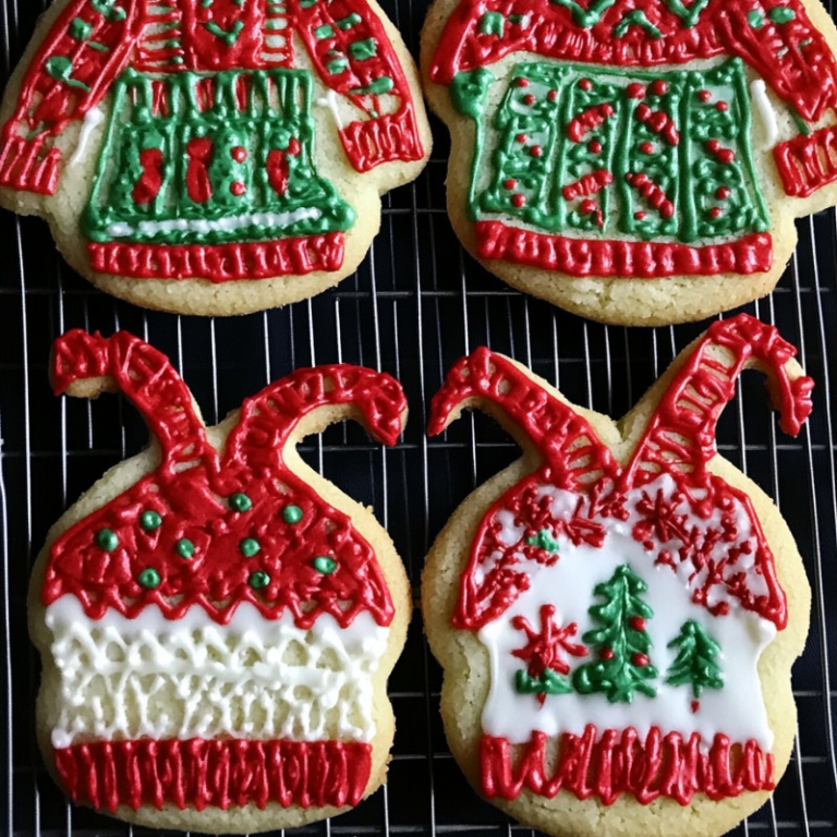 Ugly Sweater Cookies