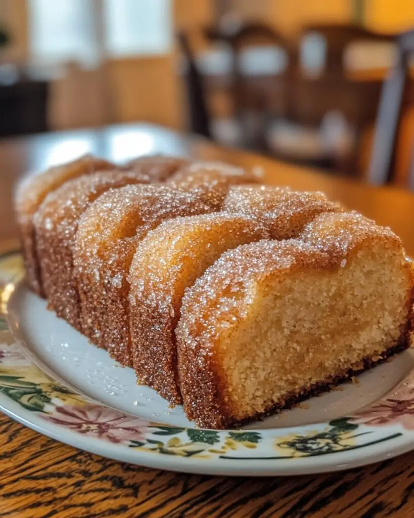 Spiced Apple Cider Donut Loaf with a Cinnamon Sugar Crust SavorySplash