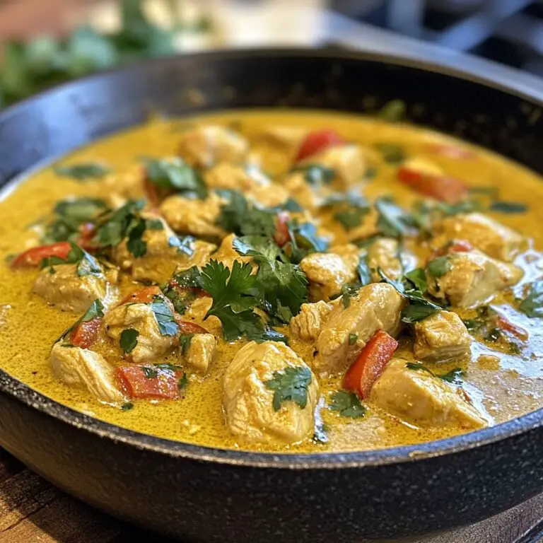Creamy Coconut Thai Chicken Curry Delight: A Flavorful Journey to Thailand!