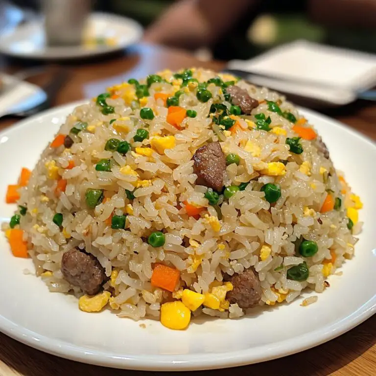 Garlic Butter Beef Fried Rice: A Flavorful One-Pan Wonder