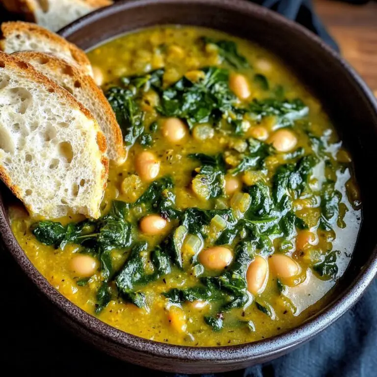 Spinach, Lentil, and Butter Bean Soup: A Cozy, Nutrient-Packed Bowl