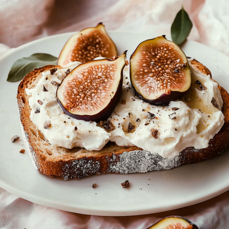 Whipped Fig Toast