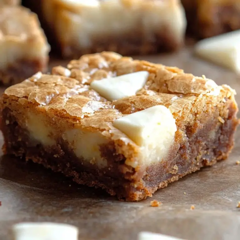 White Chocolate Pumpkin Spice Brownies