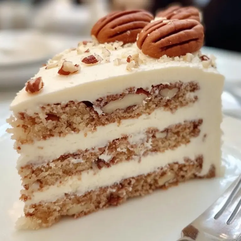 White Pecan Cake