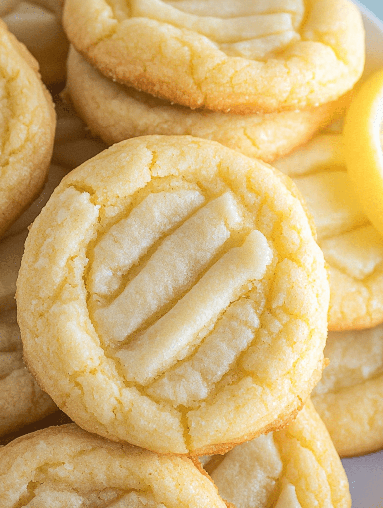 Lemon Twist Cookies