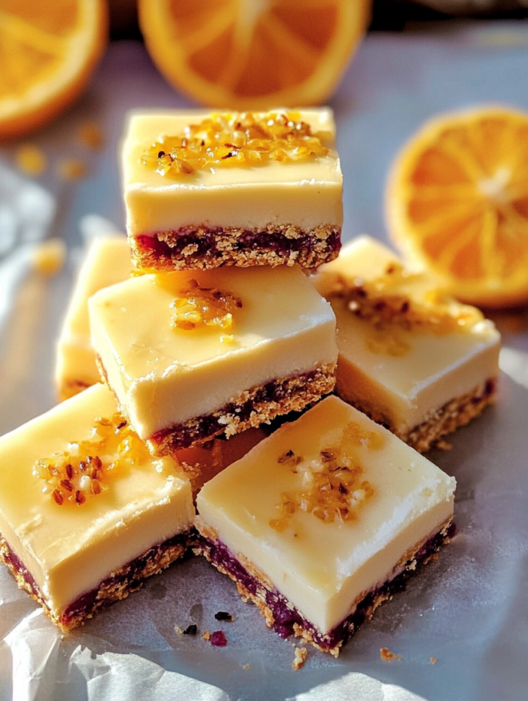 Creamy Mango Passionfruit Bars: A Tropical Deligh