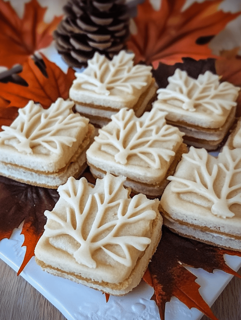 Maple Leaf Cream Sandwiches : The Perfect Fall-Inspired Cookie!