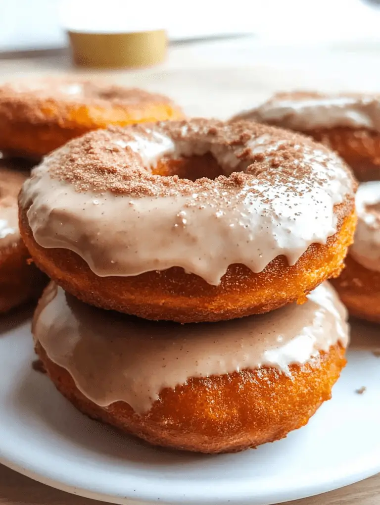 Pumpkin Spice Latte Donuts