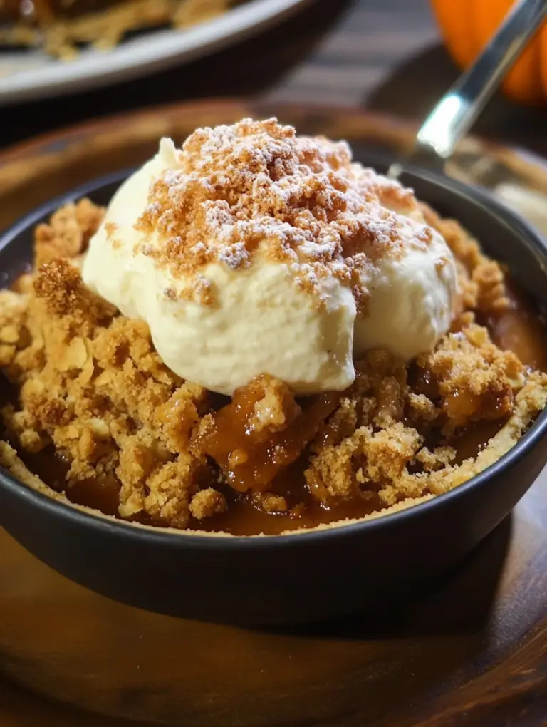 Pumpkin Pie Crisp Celebration
