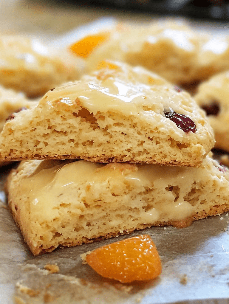 Orange Cranberry Scones