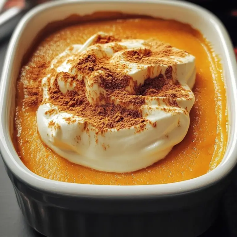 Perfect Pumpkin Pudding