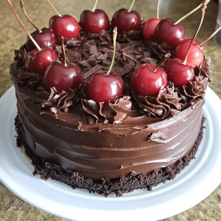 Cherry Chocolate Cake