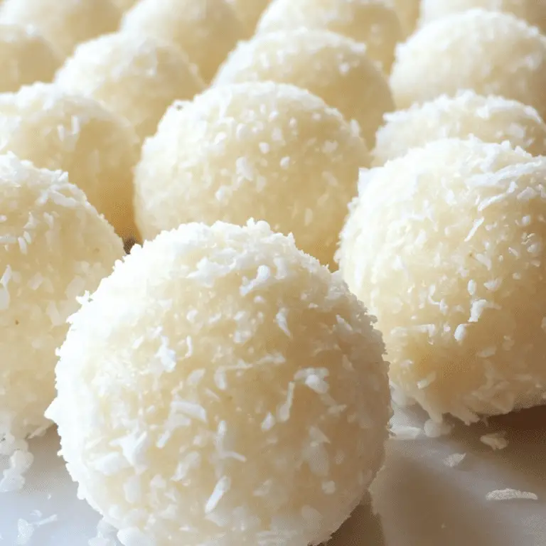Chocolate Coconut Snowball Delights