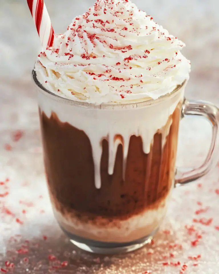 Peppermint Mocha Whipped Coffee Recipe