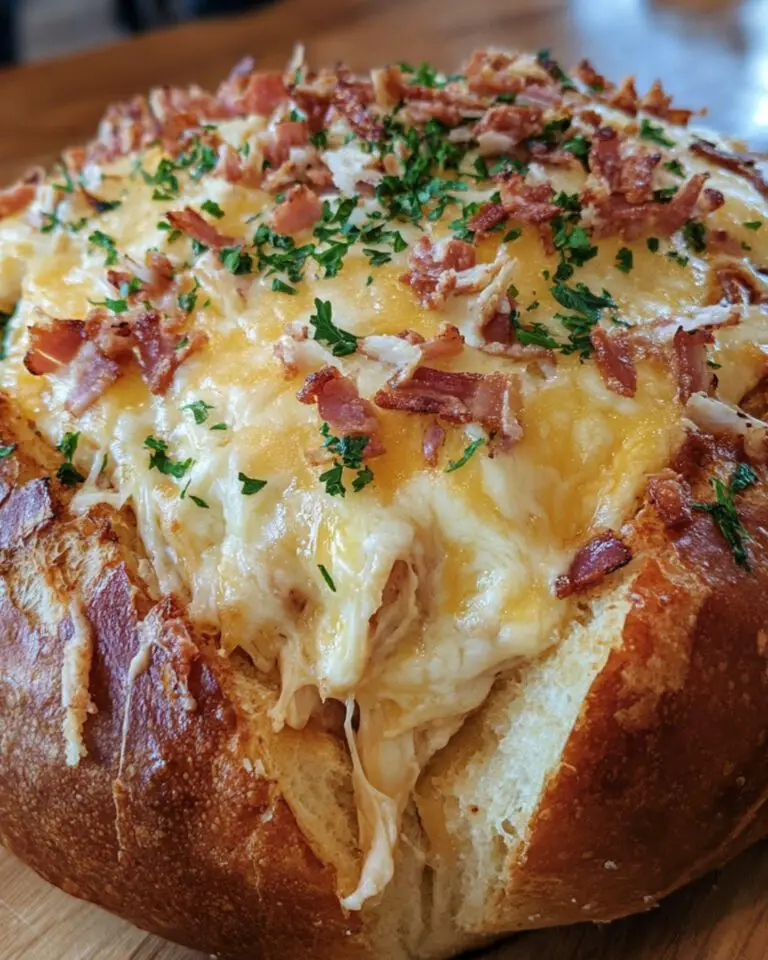 Cheesy Reuben Bread Bowl