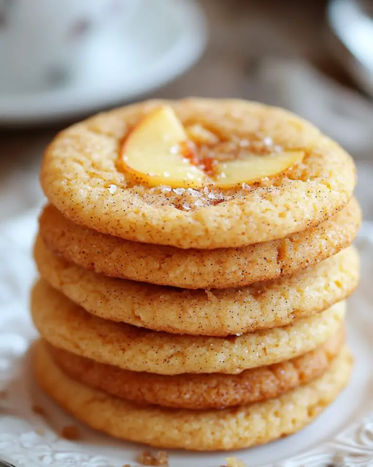 Italian Peach Spice Cookies