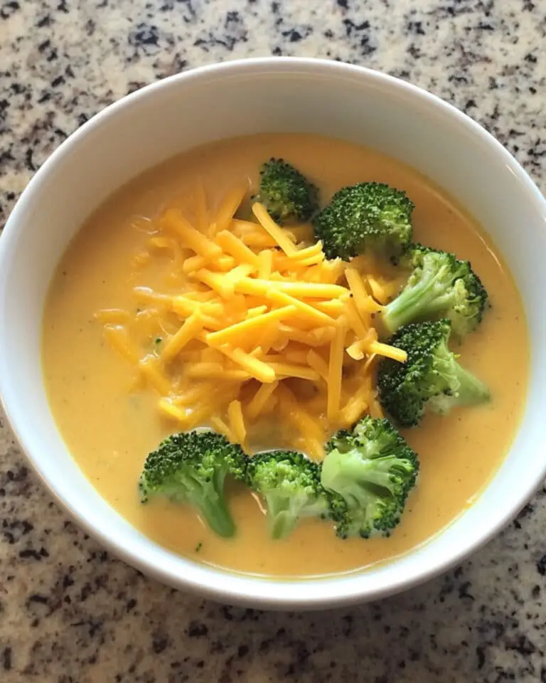 Cheddar Broccoli Power Soup