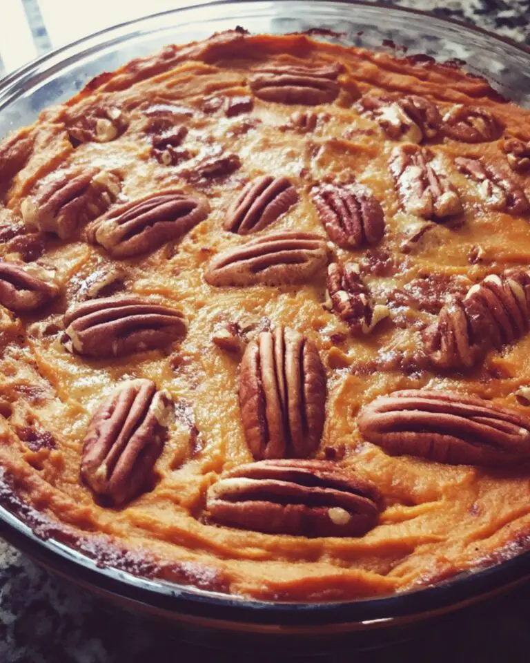 Sweet Potato Pecan Casserole